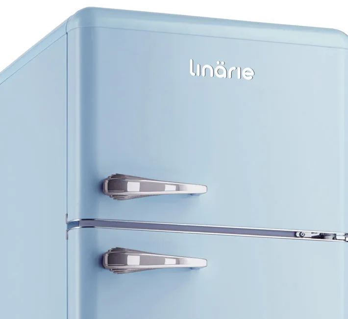 Valloire 209L Blue Retro Top Mount Fridge LK200DDBLUE