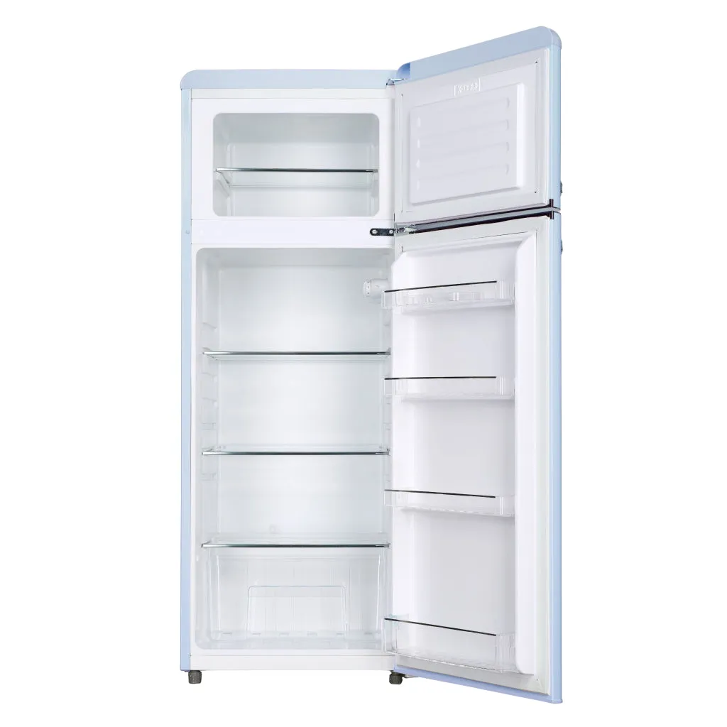 Valloire 209L Blue Retro Top Mount Fridge LK200DDBLUE