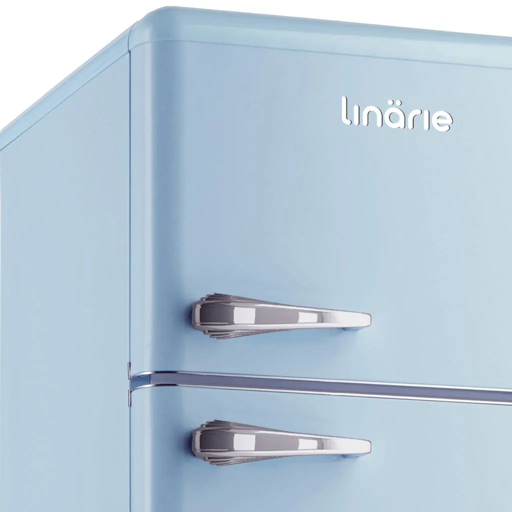 Valloire 209L Blue Retro Top Mount Fridge LK200DDBLUE