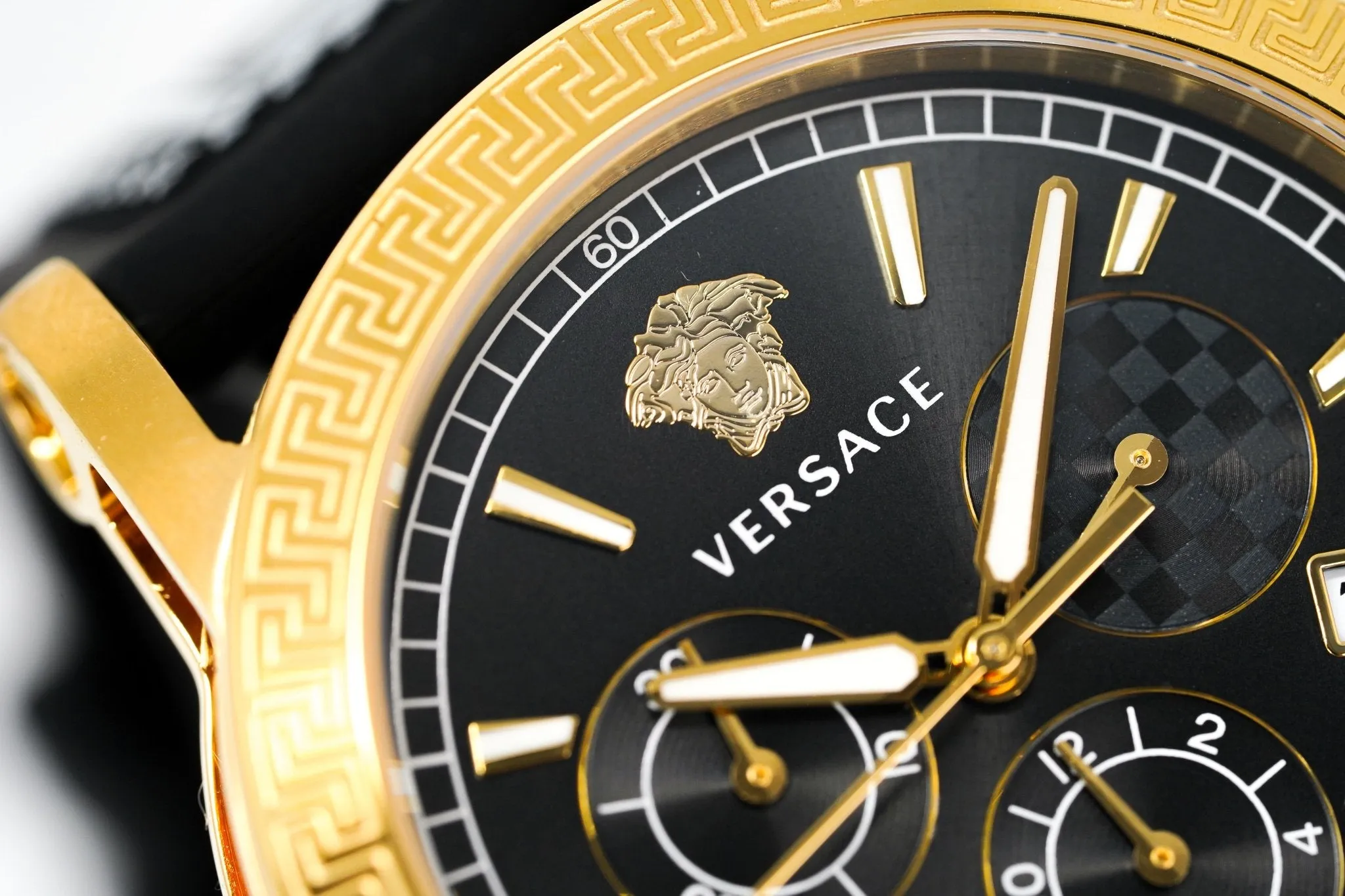 Versace Sports Tech Chronograph Gold Black VELT00119