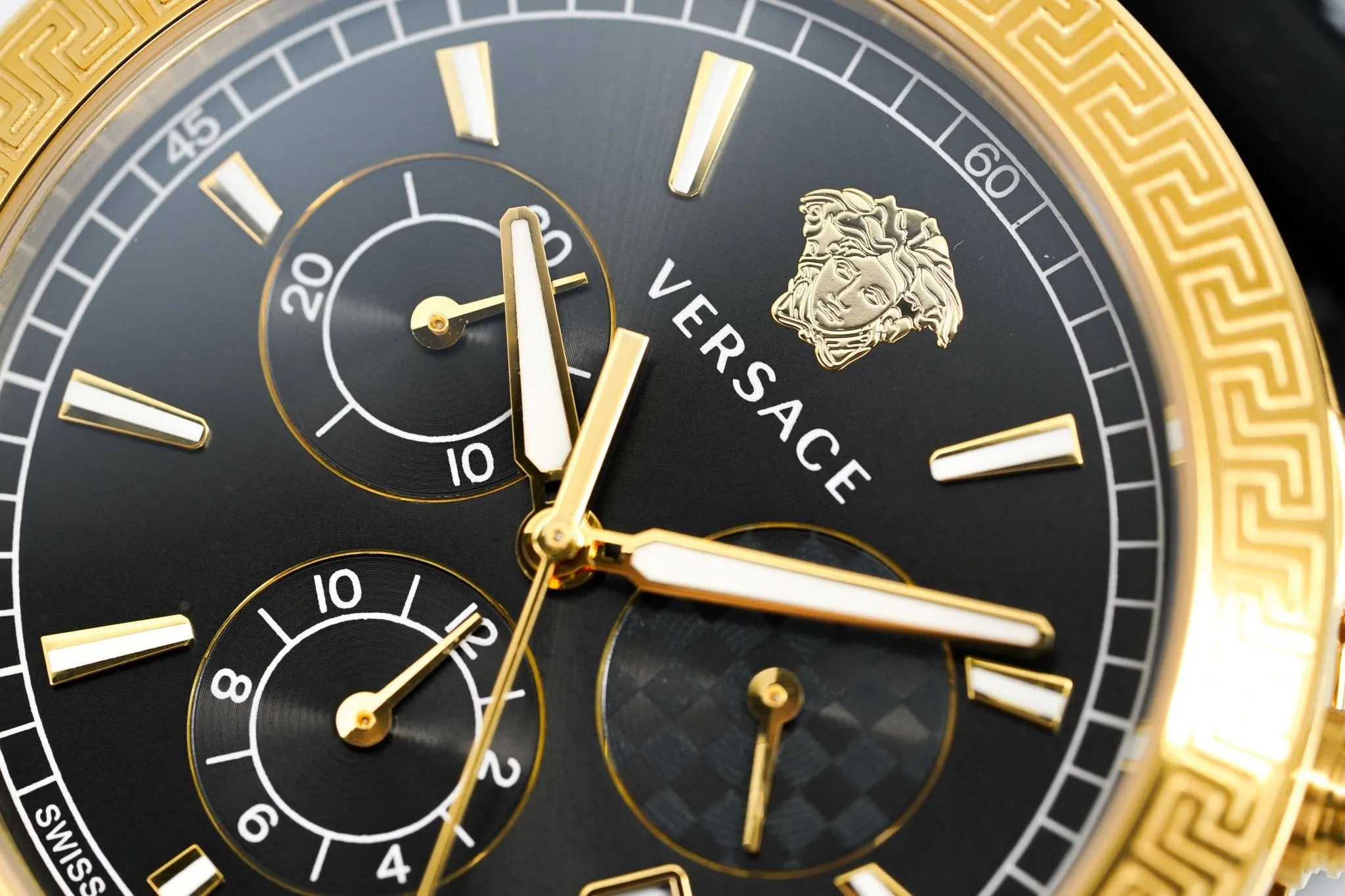 Versace Sports Tech Chronograph Gold Black VELT00119