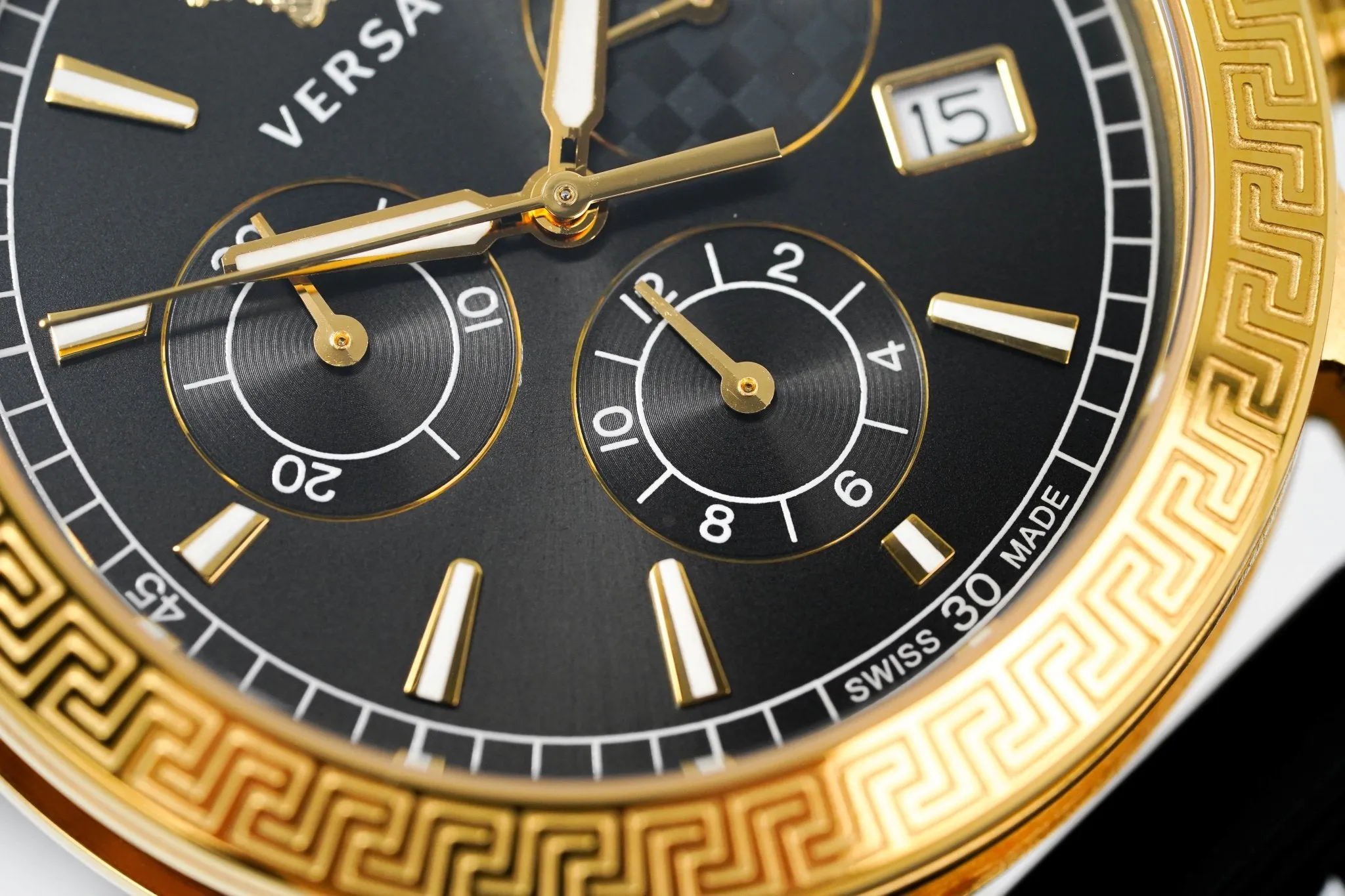 Versace Sports Tech Chronograph Gold Black VELT00119