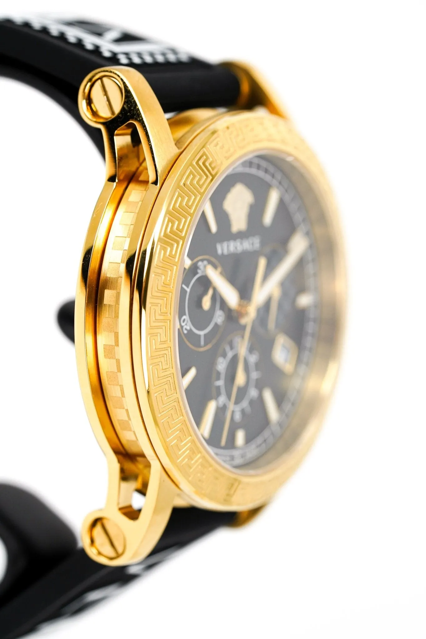 Versace Sports Tech Chronograph Gold Black VELT00119