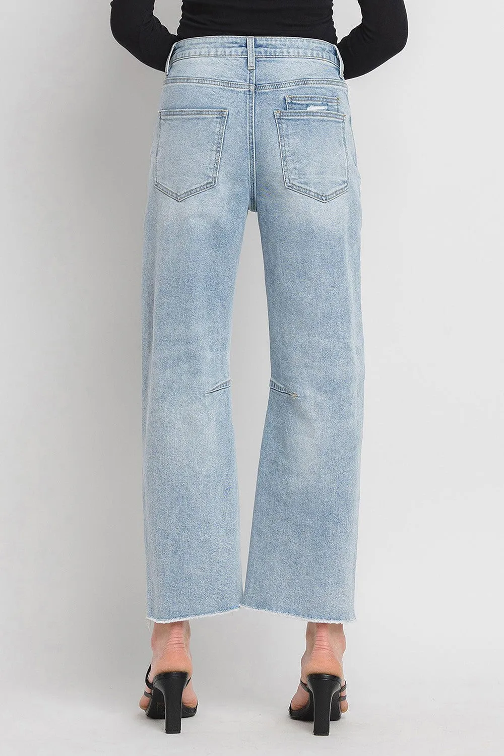 Vervet Super High Rise Barrel Jeans