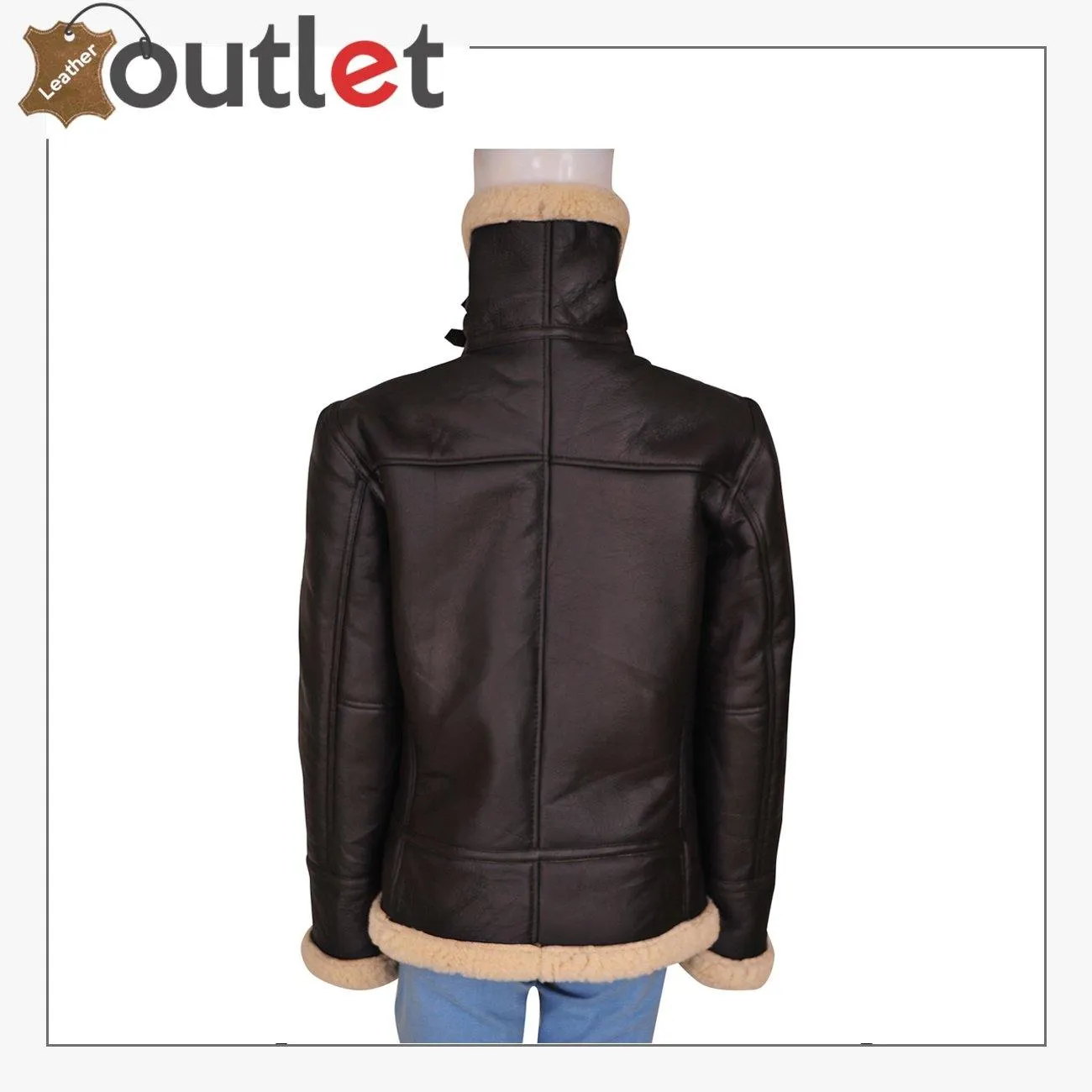 Women B3 Bomber Shearling Aviator Jacket