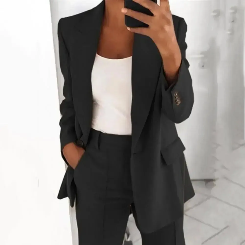 Women’s Long Sleeve Blazer - Sophisticated Style for Every Occasion