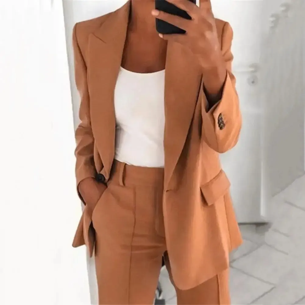 Women’s Long Sleeve Blazer - Sophisticated Style for Every Occasion