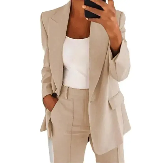 Women’s Long Sleeve Blazer - Sophisticated Style for Every Occasion