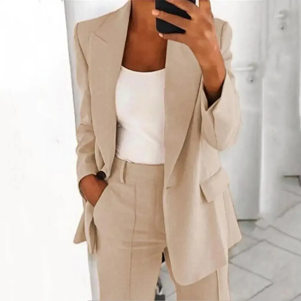 Women’s Long Sleeve Blazer - Sophisticated Style for Every Occasion