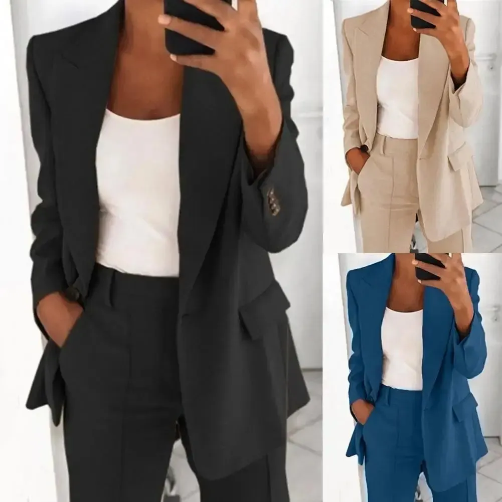 Women’s Long Sleeve Blazer - Sophisticated Style for Every Occasion