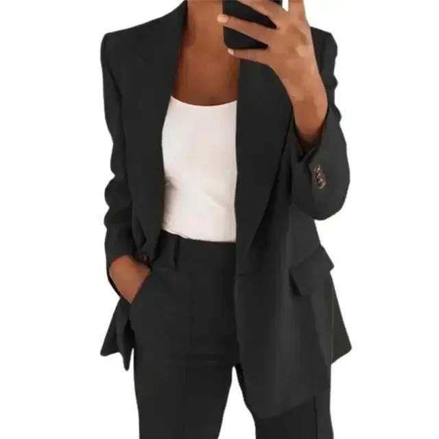 Women’s Long Sleeve Blazer - Sophisticated Style for Every Occasion